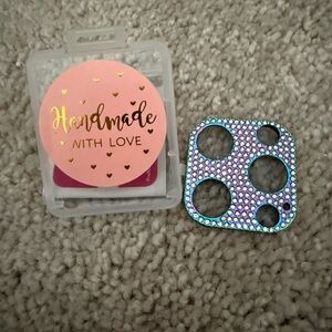 Rhinestone Camera Lens Protector - IPhone 14 PRO